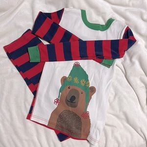 Hanna Andersson classic holiday PJs Size 12